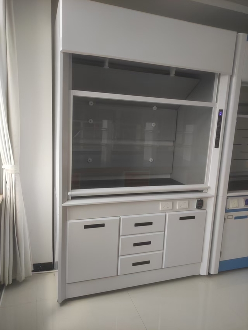 Custom Automatic lifting & Dropping Door Fume Hood For American Customer Khoa on August 31