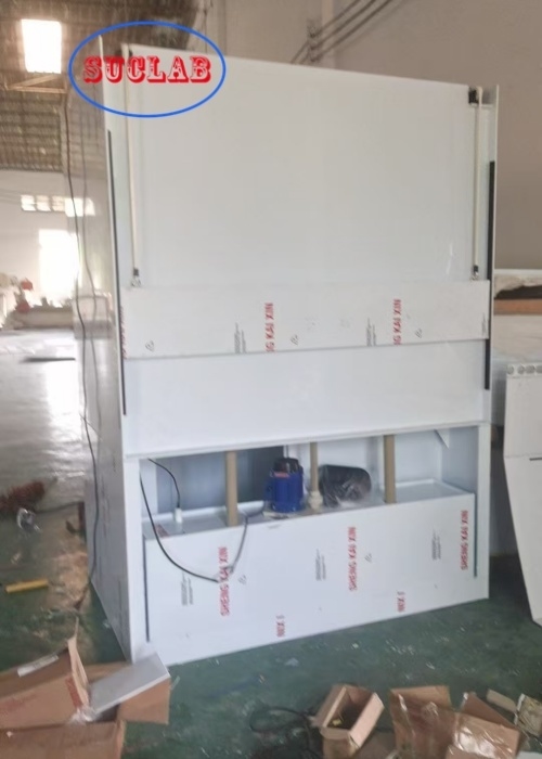 Customized Made Chemical Fume Hood with Water Scrubber Exporters for Mr.. Omar in JORDAN in 2025