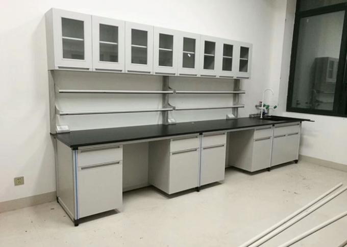 Acid / Alkali Resistant Wood Lab Furniture Phenolic / Epoxy Resin Work Top