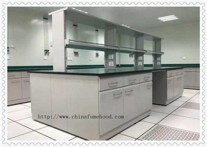 Customized Chemistry Lab Furniture / Laboratory Working Table With ...