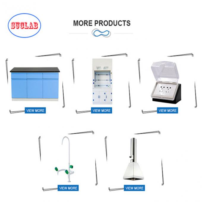 Versatile Lab Benches Chemical Lab Furnitures With Splash Proof Box