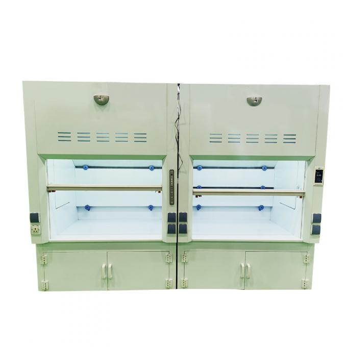 Installation Type Wall Mounted Chemical Fume Hood PP Fume Cupboard with Scrubber Customization 2