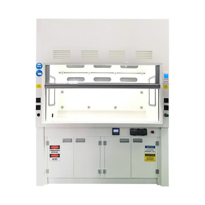 Automatic Control Perchloric Acid Laboratory Fume Cupboard Fume Hoods With Scrubber Audible  Alarm 1