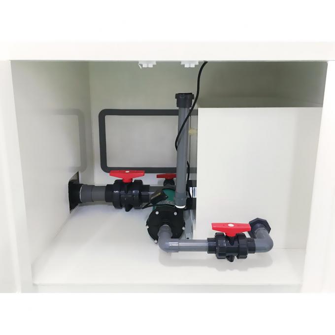 Automatic Control Perchloric Acid Laboratory Fume Cupboard Fume Hoods With Scrubber Audible  Alarm 2