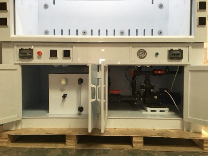 Automatic Control Perchloric Acid Laboratory Fume Cupboard Fume Hoods With Scrubber Audible  Alarm 3