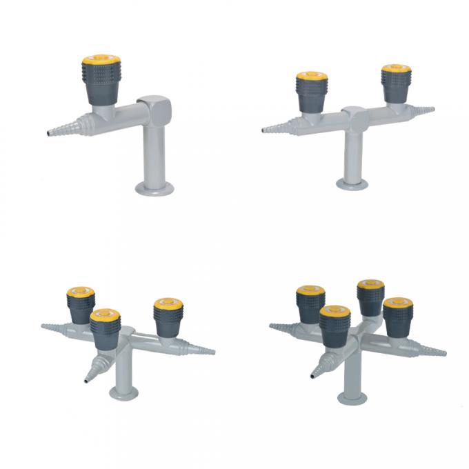 School Stainless Steel Lab Bench Floor Mounted Alkali Resistant 19