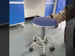 hot sale school science Anti-static soft PU leather chemical lab chair specification