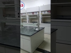 Waterproof Steel Lab Workstation Bench , Anticorrosive Island Benches In Laboratory
