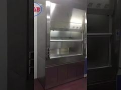 0.3KW Rustproof Ducted Fume Hood Laboratory Equipment Stable