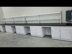 Steel Base Cabinet Custom Laboratory Table L*1500/W*750mm *H900 mm Dimension
