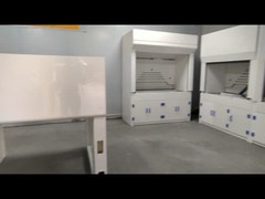 High Safety Level Perchloric Acid Fume Hoods with Scrubber System for Industrial Applications