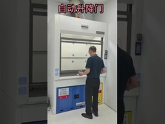 HEPA Filter Chemical Fume Hood With Wet Scrubber Fixed Armrest