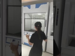 Manual Control Method Ducted Lab Fume Hood  Easy to Audible And Visual Alarms