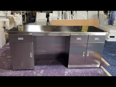 Practical Metal Stainless Steel Lab Bench Casework Multiscene Waterproof