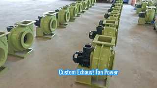 Custom Industrial Exhaust Fan From China