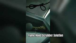 pp fume hood with scrubber