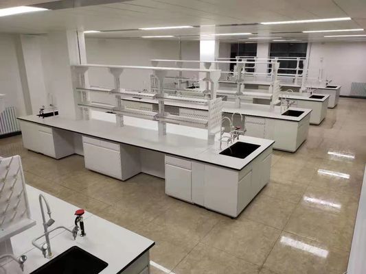 MDF Chemistry Lab Furniture Cabinets And Countertops For Inspection