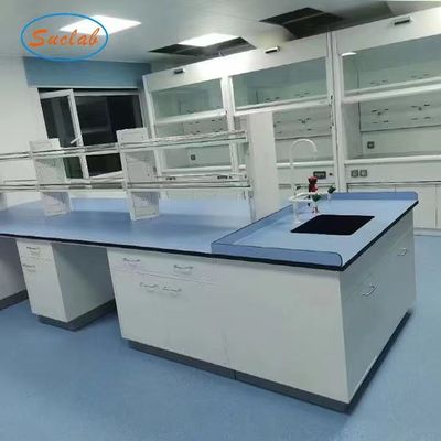 Anti Corrosion Chemical Resistant Lab Tables Multifunctional Durable