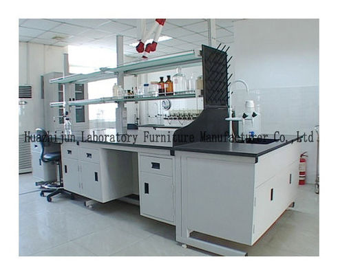 Industrial Steel Lab Furniture , Chemistry Laboratory Workbench Furniture