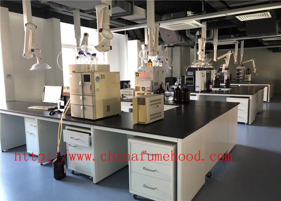 ISO14001 Chemistry Lab Bench Cabinets Alkali Resistant Waterproof