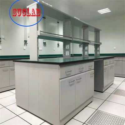 Good quality Metal Structure chemical Resistance Durable Laboratory Workstation Lab Bench For Sale