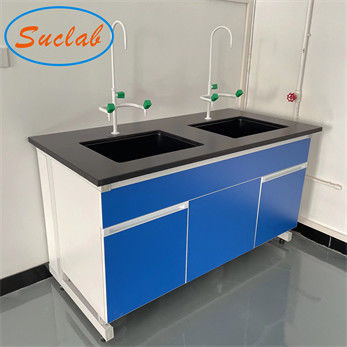 ISO14001 C Frame Chemistry Lab Workbench Multiscene With Sink