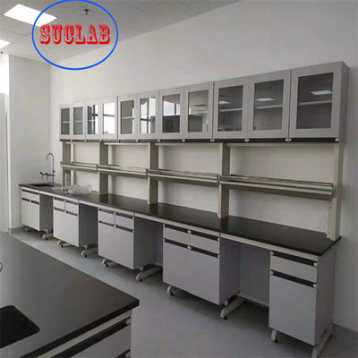Durable Antirust Lab Work Bench , Chemical Resistant Lab Cabinets And Countertops