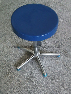 Durable Antirust Adjustable Height Lab Stool , Stainless Steel Science Lab Chairs