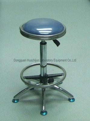 Antirust Lab Chairs And Stools With Backrest Adjustable 440-600mm High Scope