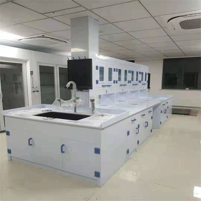 Modern Polished Lab Wall Benches for Laboratory Use