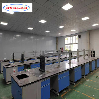Integrated Structure Chemistry Lab Furniture Customizable and Export Plywood Packaged