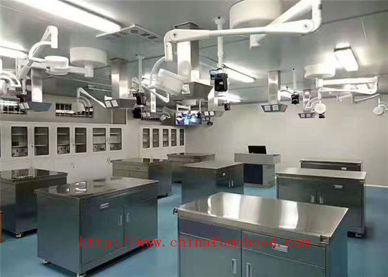 Good price Custom Made L3000*D750*H900 MM Stainless Steel Lab Table Stainless Steel Lab Furniture In Our Factory online