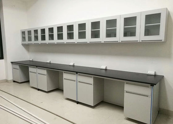Good price Science Wood Lab Furniture Bench All Steel Frame For Chemical Laboratory online