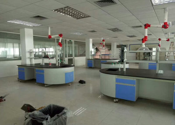Good price Steel / Wood Frame School Lab Furniture Workbench Equipment With Silent Sliding Rail online