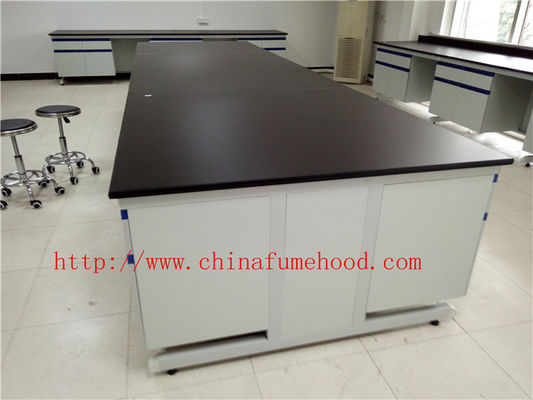 Good price 3750 mm Protecting  Corrosion / Acid / alkali  Steel Wood Lab Furniture / Science Lab Casework online
