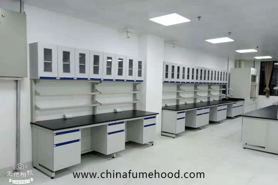 Good price Customized Wall Chemistry Lab Furniture With Reagent Shelf Resistance Acid online