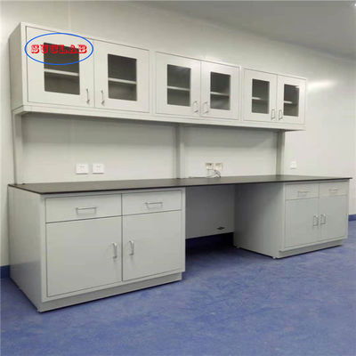 Good price Anti Corrosion Chemistry Lab Furniture Cabinets Moistureproof Floor Mounted online