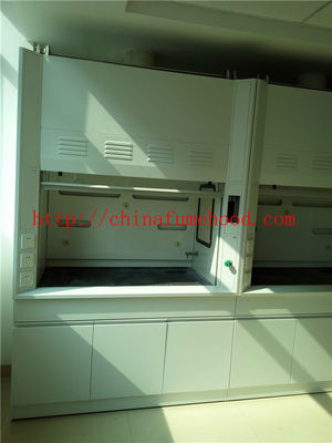 Good price Alkali And High Temperature  Resist All Steel Fume Hood With Third Level Air Exhaust / Tempered Glass Window online