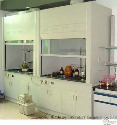 Good price Alkali Resistant Steel Fume Hood 800-1000mm Door Open Height For Laboratory Experiments online
