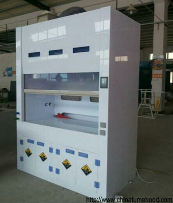Good price School PP Fume Hood Laboratory Equipment, Lab Fume Cupboard With Faucet / Sink online