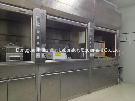 Good price Benchtop Chemical Ducted Fume Hood Anti Corrosion Waterproof online