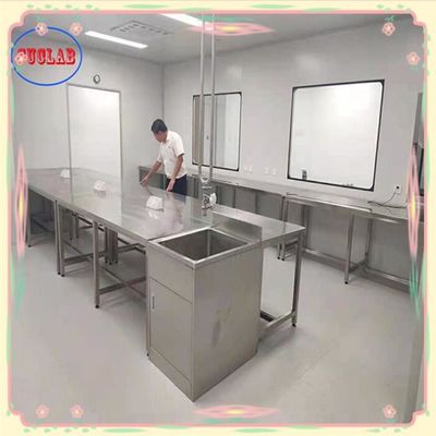Good price Bolt Connection Stainless Steel Lab Bench Integral Structure Of Drawers online