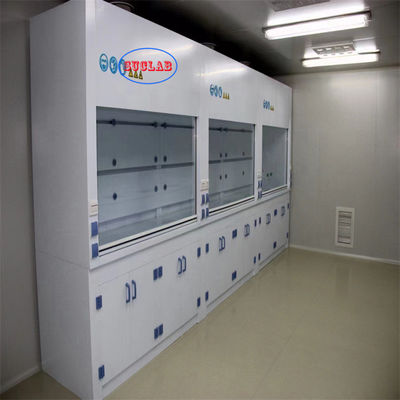 Good price 400m3/h Airflow PP Chemical Fume Hood Lab Fume Hoods Ensuring Clean and Healthy Work Environment online