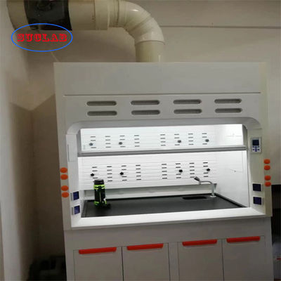 Good price Wall Mounted Laboratory Fume Hood With Scrubber Tank Low Noise Horizontal Airflow online