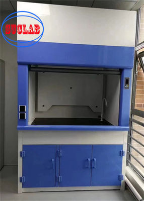 Good price Epoxy Resin Lab Fume Cupboards Acid And Alkali Resistant 0.5-0.8m/s Air Velocity online