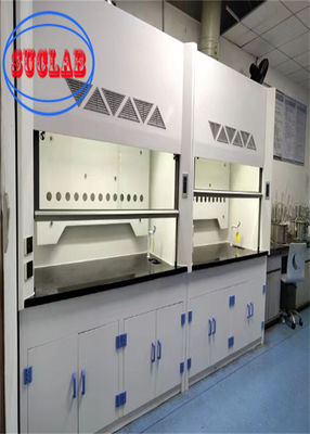Good price Durable Laboratory Fume Cupboard With PP Anti Corrosion Blower And Epoxy Resin Worktop online