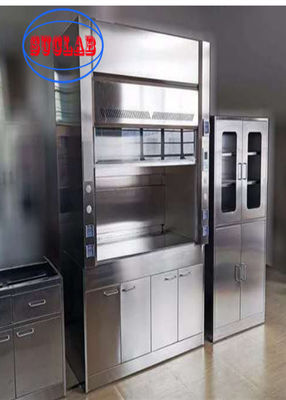 Good price Safe Ducted Fume Hood System Fume Cabinets with Electronic Control System and Auto Shut-off Features online