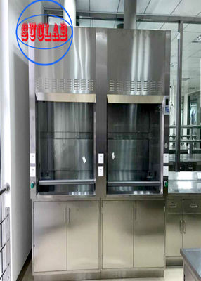 Good price Customizable Ducted Fume Hood Lab Ventilation Hood with Horizontal/Vertical Air Flow Adjustment online