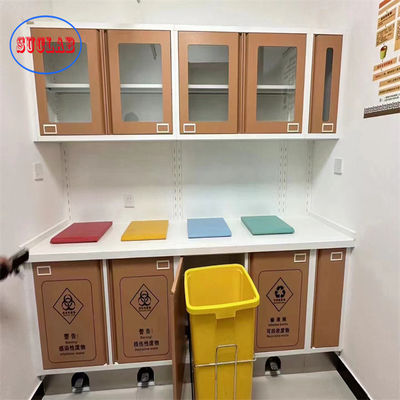 Good price Adjustable Hospital Storage Cabinet With Three Section Slider online