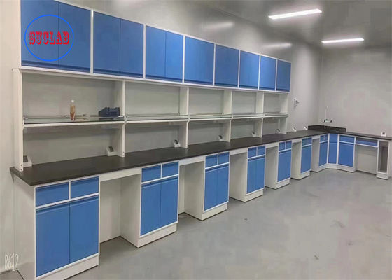 Good price Rectangular Chemistry Lab Bench Lab Furniture Hong Kong With DTC 105\u00b0 Buffer Hinge online